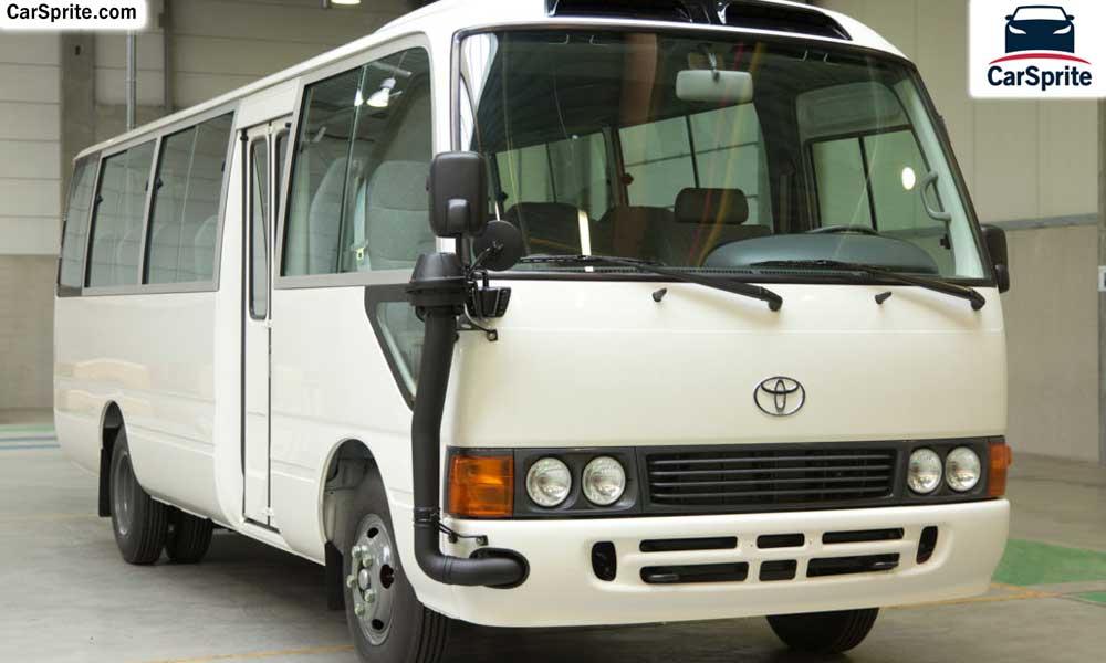 Toyota Coaster 2018 prices and specifications in UAE | Car Sprite