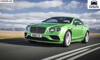 Bentley Continental GT 2019 prices and specifications in UAE | Car Sprite