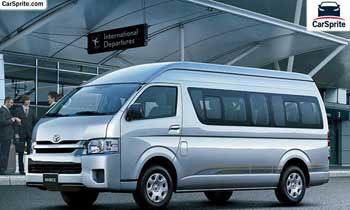 Toyota Hiace 2019 prices and specifications in UAE | Car Sprite