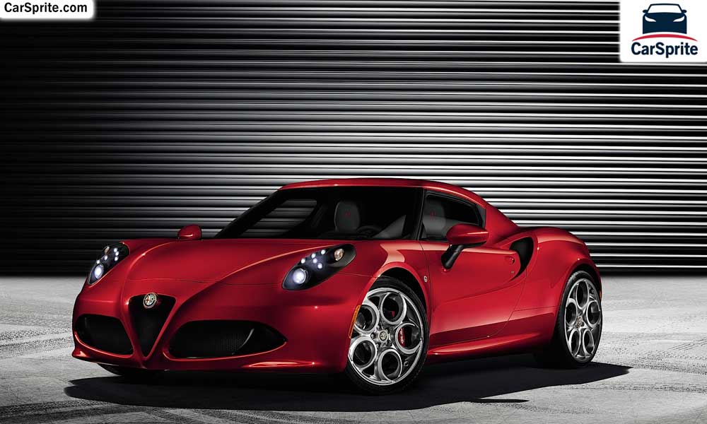 Alfa Romeo 4C 2018 prices and specifications in UAE | Car Sprite