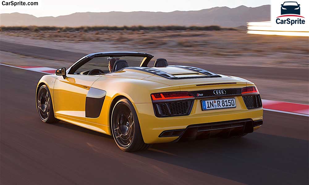 Audi R8 Spyder 2018 prices and specifications in UAE | Car Sprite