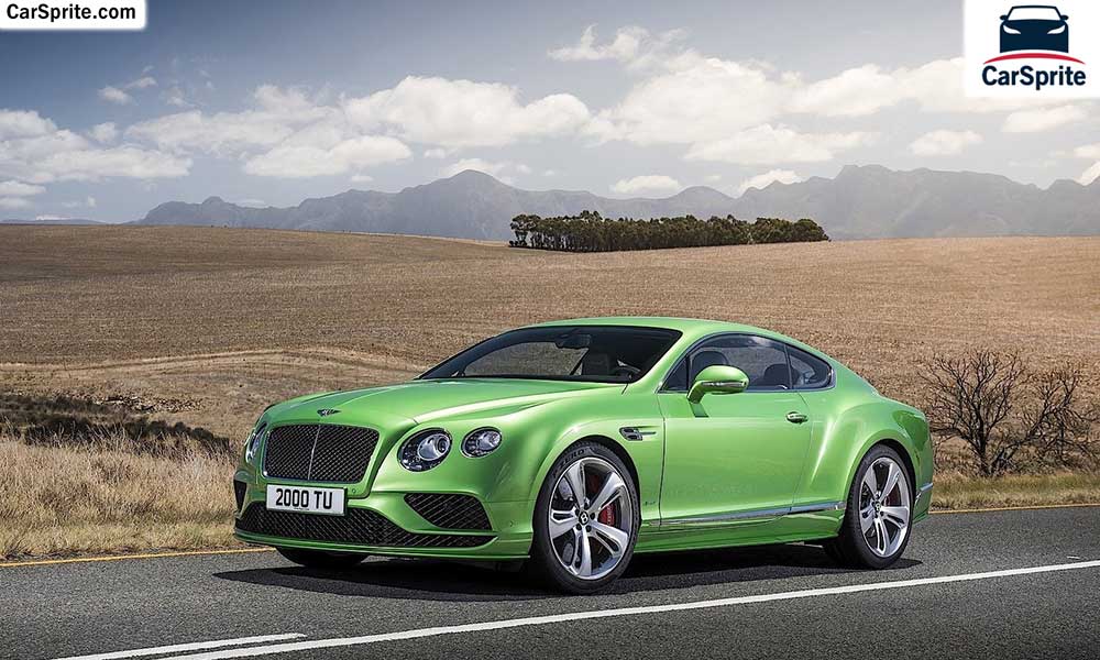 Bentley Continental GT 2018 prices and specifications in UAE | Car Sprite