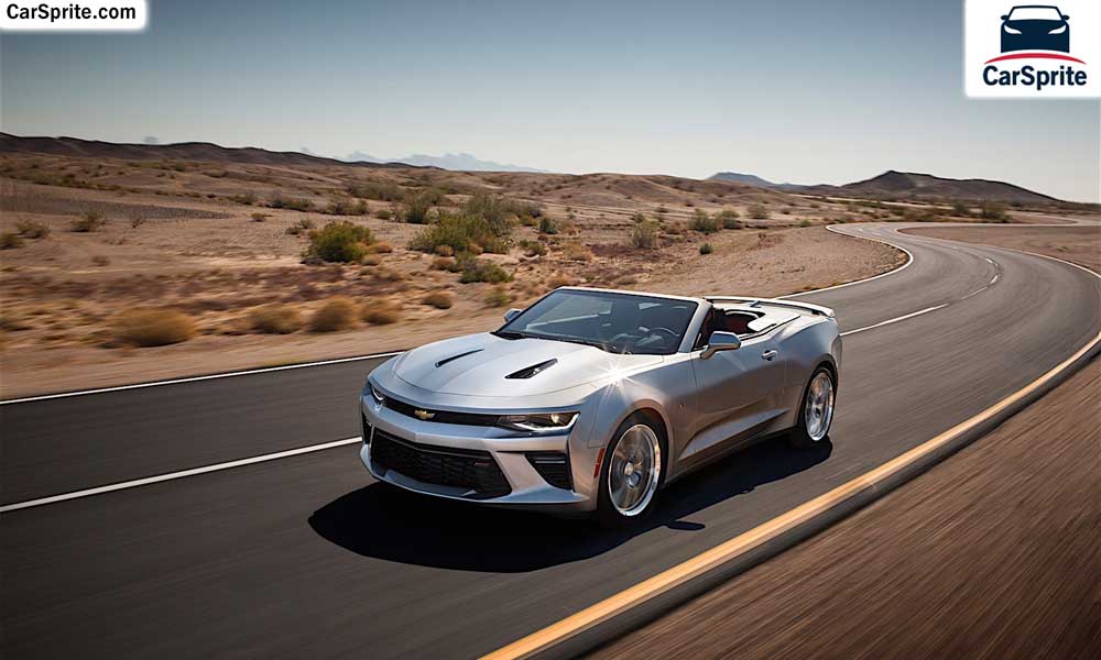 Chevrolet Camaro Convertible 2019 prices and specifications in UAE | Car Sprite