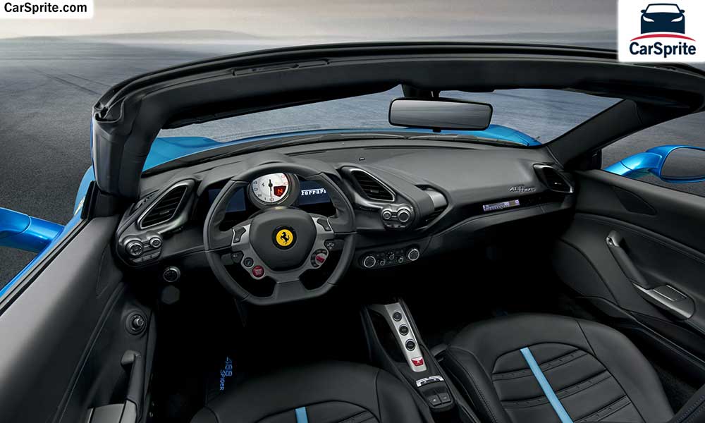Ferrari 488 Spider 2018 prices and specifications in UAE | Car Sprite