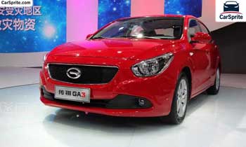 GAC GA3 2019 prices and specifications in UAE | Car Sprite